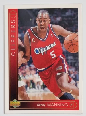 1993-94 Upper Deck Golden Grahams French #26 Danny Manning