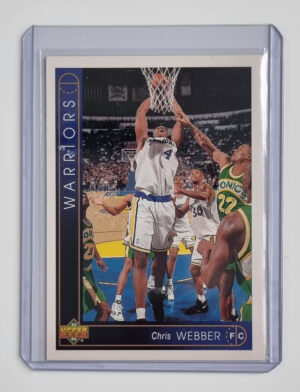 1993-94 Upper Deck Golden Grahams French #28 Chris Webber