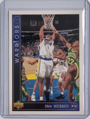 1993-94 Upper Deck Golden Grahams French #28 Chris Webber
