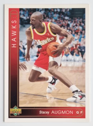 1993-94 Upper Deck International French #1 Stacey Augmon