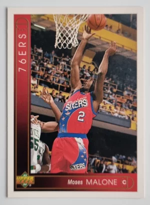 1993-94 Upper Deck International French #101 Moses Malone