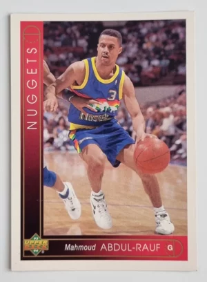 1993-94 Upper Deck International French #104 Mahmoud Abdul-Rauf