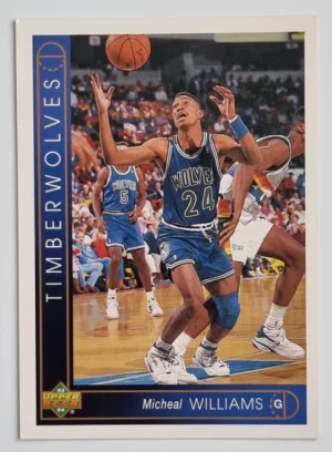 1993-94 Upper Deck International French #123 Micheal Williams