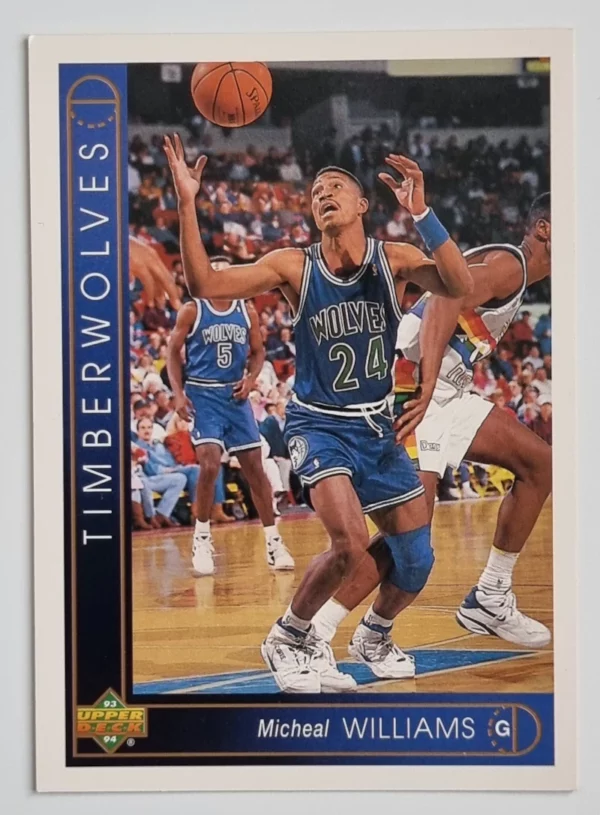1993-94 Upper Deck International French #123 Micheal Williams
