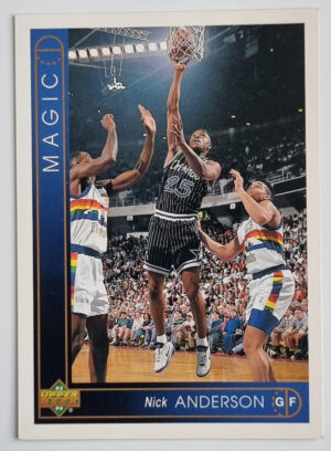 1993-94 Upper Deck International French #136 Nick Anderson
