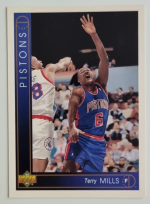 1993-94 Upper Deck International French #139 Terry Mills