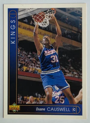 1993-94 Upper Deck International French #147 Duane Causwell