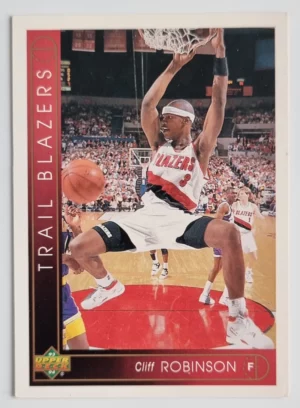 1993-94 Upper Deck International French #16 Clifford Robinson