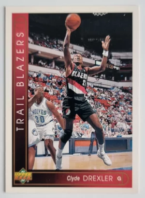 1993-94 Upper Deck International French #33 Clyde Drexler