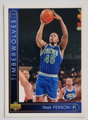 1993-94 Upper Deck International French #39 Chuck Person