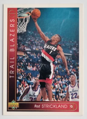 1993-94 Upper Deck International French #6 Rod Strickland