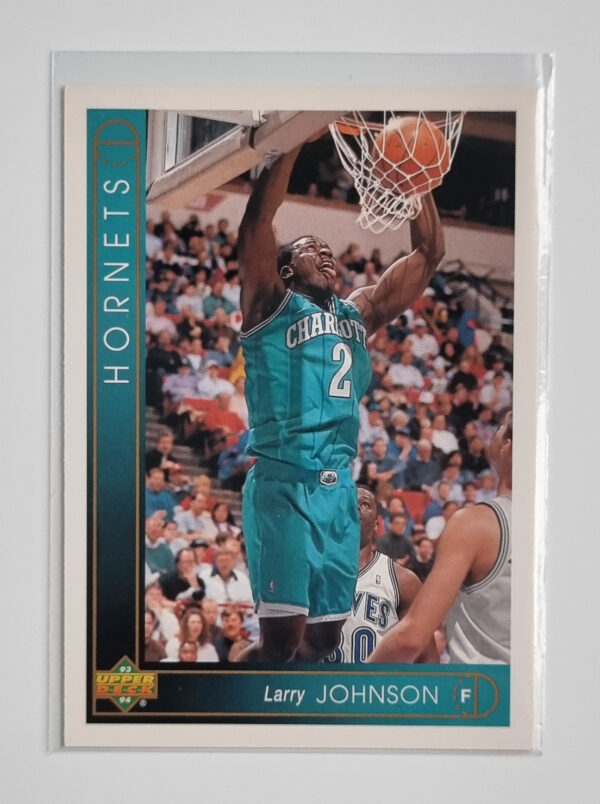1993-94 Upper Deck International French #80 Larry Johnson