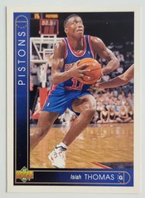 1993-94 Upper Deck International French #88 Isiah Thomas