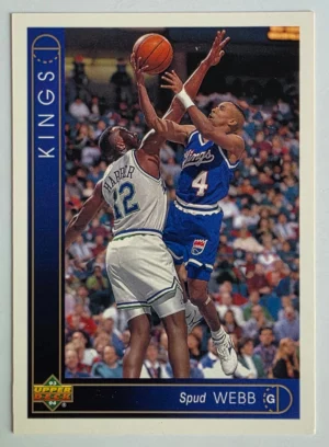 1993-94 Upper Deck International French #99 Spud Webb