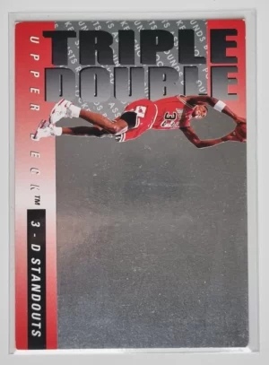 1993-94 Upper Deck International French Triple Double #TD3 Scottie Pippen