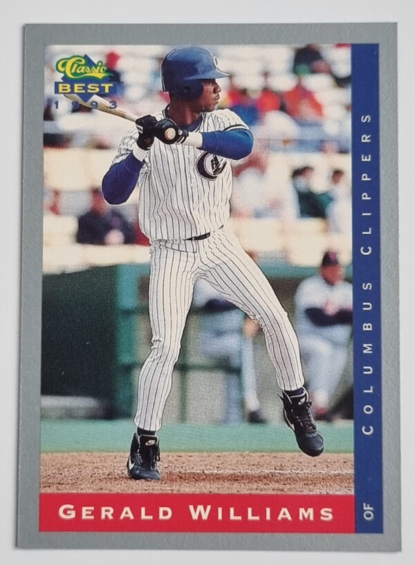1993 Classic/Best #39 Gerald Williams