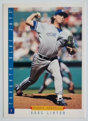 1993 Score #295 Doug Linton