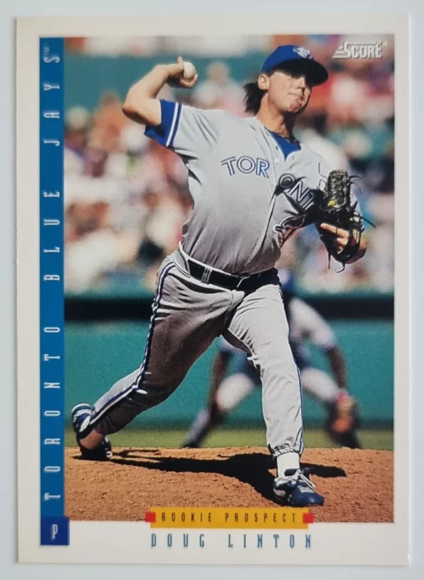 1993 Score #295 Doug Linton
