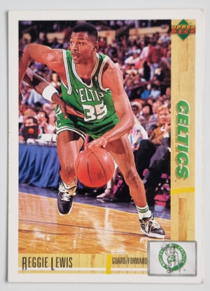 1993 Upper Deck French McDonald's #17 Reggie Lewis