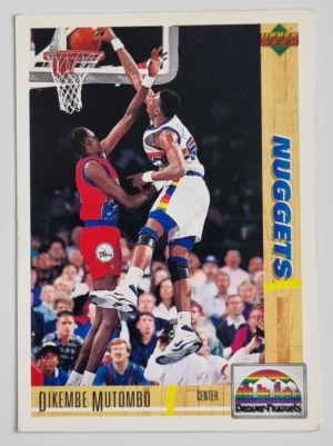 1993 Upper Deck French McDonald's #24 Dikembe Mutombo