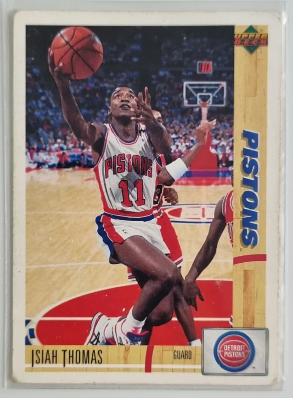 1993 Upper Deck French McDonald's #37 Isiah Thomas