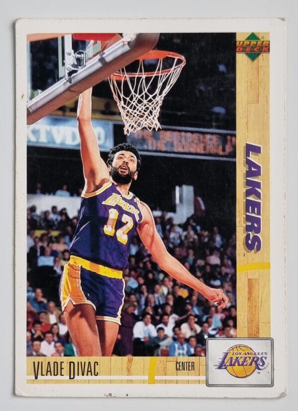 1993 Upper Deck French McDonald's #5 Vlade Divac