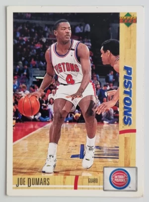 1993 Upper Deck French McDonald's #7 Joe Dumars