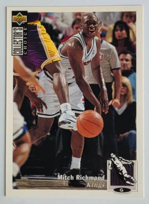 1994-95 Collector's Choice International French #102 Mitch Richmond