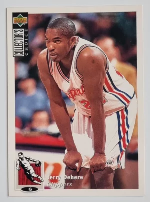 1994-95 Collector's Choice International French #128 Terry Dehere