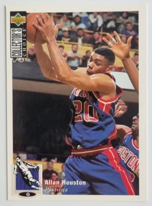 1994-95 Collector's Choice International French #162 Allan Houston
