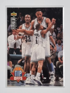 1994-95 Collector's Choice International French #168 Alonzo Mourning TO
