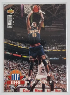1994-95 Collector's Choice International French #172 Dikembe Mutombo TO