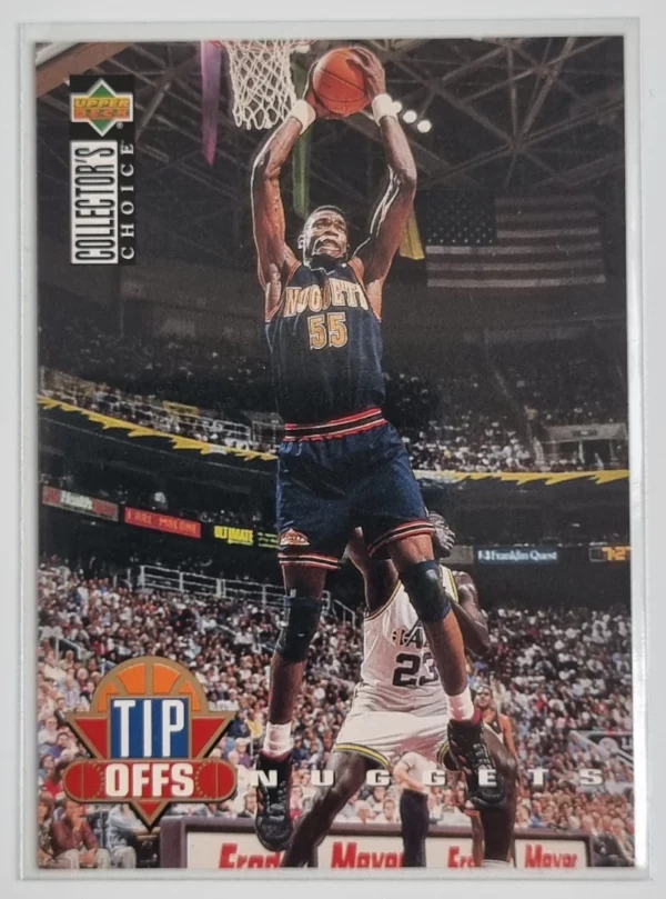 1994-95 Collector's Choice International French #172 Dikembe Mutombo TO