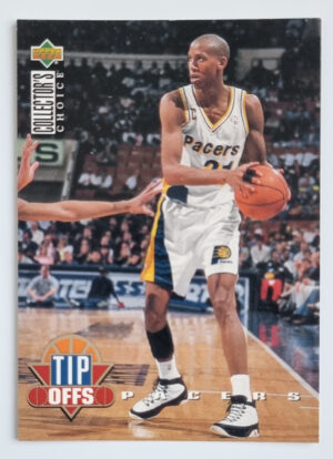 1994-95 Collector's Choice International French #176 Reggie Miller TO