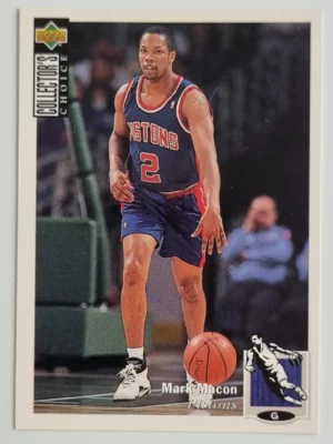 1994-95 Collector's Choice International French #2 Mark Macon