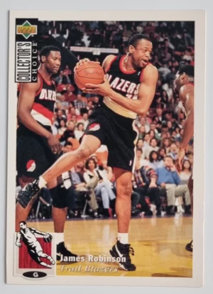 1994-95 Collector's Choice International French #26 James Robinson