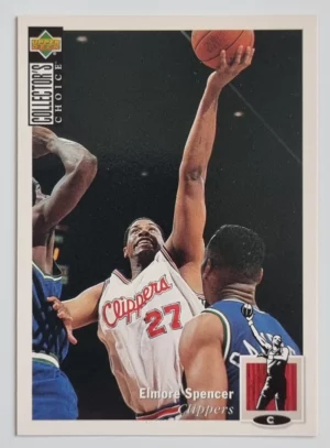 1994-95 Collector's Choice International French #27 Elmore Spencer