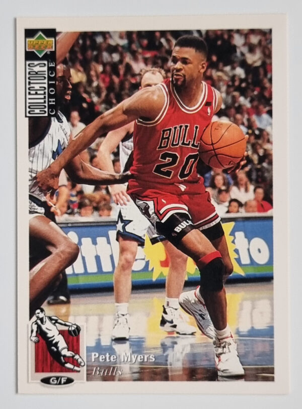 1994-95 Collector's Choice International French #37 Pete Myers