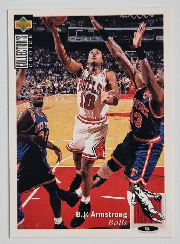 1994-95 Collector's Choice International French #80 B.J. Armstrong