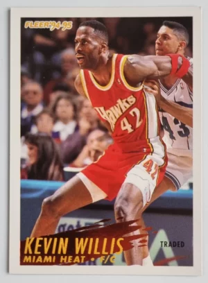 1994-95 Fleer European #126 Kevin Willis