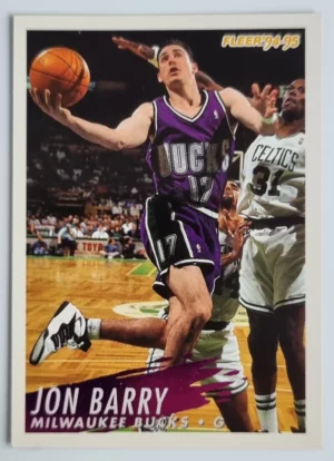 1994-95 Fleer European #128 Jon Barry