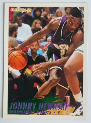 1994-95 Fleer European #133 Johnny Newman