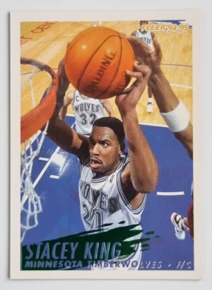 1994-95 Fleer European #136 Stacey King