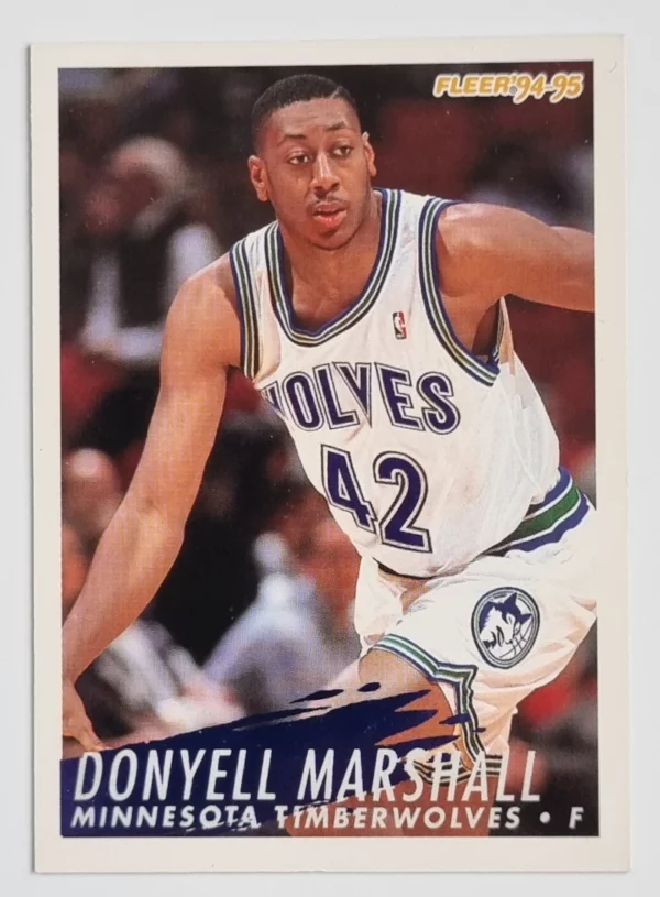 1994-95 Fleer European #138 Donyell Marshall