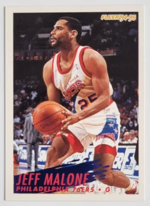 1994-95 Fleer European #174 Jeff Malone