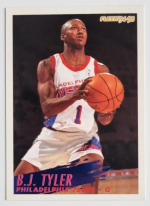 1994-95 Fleer European #176 B.J. Tyler