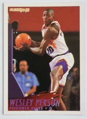 1994-95 Fleer European #186 Wesley Person