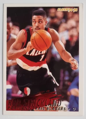 1994-95 Fleer European #195 Rod Strickland
