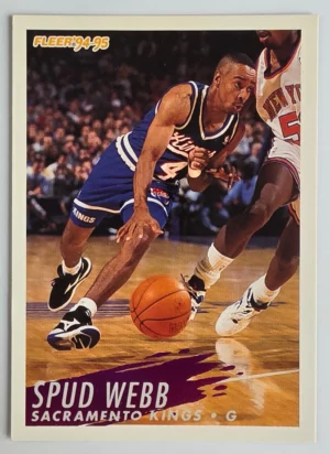 1994-95 Fleer European #202 Spud Webb