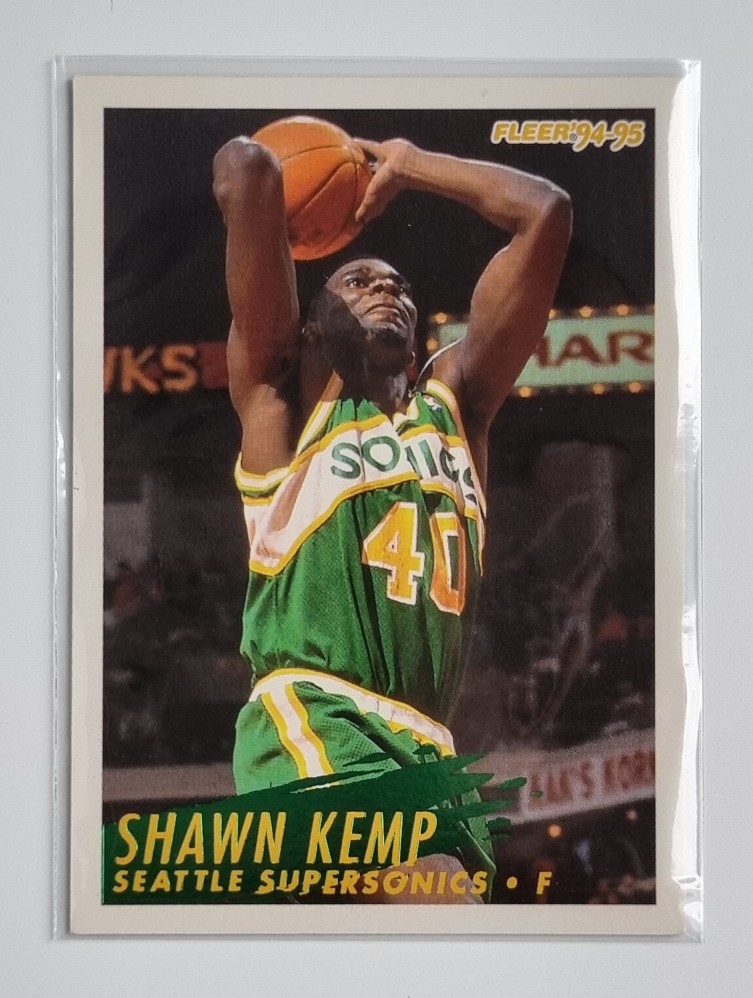 1994-95 Fleer European #217 Shawn Kemp